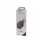 Travel Charger 17W 2xUSB-A By Musthavz Black