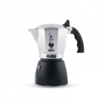Bialetti Brikka Mokos gaminimo indas 0,1 L Juoda, Nerūdijančiojo plieno