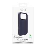 Apple iPhone 17 Pro Liquid Silicone Cover with Magsafe by Puro Dark Blue