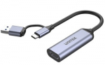 Vaizdo įra&scaron;o graib&scaron;tas Unitek USB-C/A, 4K HDMI 1.4b