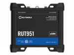 TELTONIKA NETWORKS RUT951 DUAL SIM eSIM 4G/LTE/3G EMEA WiFi Router UK PSU version