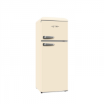 ETA Refrigerator | ETA253390040EN Storio Retro | Energy efficiency class E | Free standing | Height 148.2 cm | Double Door | Fridge net capacity 170 L | Freezer net capacity 45 L | 38 dB | Beige