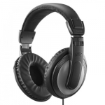 Over ear headphones shel l black