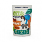 ANIMAL ISLAND Everyday Turkey pate - &scaron;lapias kačių maistas - 85g