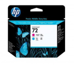 HP 72 original printhead C9383A magenta and cyan standard capacity 1-pack