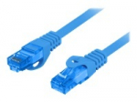 LANBERG patchcord cat.6A FTP LSZH CCA 1m blue