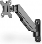Digitus Wall mount | DA-90396 | Adjustable Height, Rotate, Tilt | 17-32 " | Maximum weight (capacity) 8 kg | Black