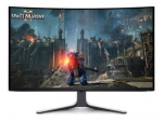 DELL Alienware AW3225QF 240Hz lenktas OLED (QD-OLED) GAMING monitorius (nVIDIA G-Sync suderinama) | 31.6 colių | 3840x2160 (4K UHD), 16:9, 139ppi | Reakcijos laikas: 0.03ms (GtG) | Peržiūros kampas: 178&deg;/​178&deg; | Jungtys: HDMI, DisplayPort, USB-C, USB ...