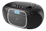 JVC RC-E451B CD grotuvas Ne&scaron;iojamas kompaktinių diskų grotuvas Juoda