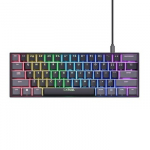Trust GXT 867 Acira US English - žaidimų klaviatūra, juoda