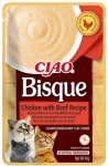 INABA Ciao Bisque Chicken with beef - skanėstas katėms - 40g