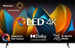 Hisense QLED Smart TV | 85E7NQ | 85" | Smart TV | VIDAA OS | UHD | Black