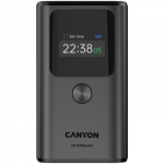 CANYON power bank OnPower 130 TFT 10000 mAh PD30W Dark Grey