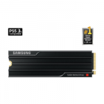 SAMSUNG 9100 PRO SSD Heatsink NVMe M.2 2TB PCIe 5.0 14.800 MB/s Read 13.400 MB/s Write Internal SSD for PC-Gaming and video editing