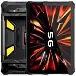 Blackview Active 12 Pro Rugged Tab 5G 12GB/256 11-inch FHD 1920x1200 IPS 90Hz LCD Corning Glass 3 + PROJECTOR 120-inch MT7300 Octa-core 2.5GHz 50MP Front/108MP Rear Camera night vision 30000mAh 120W charging Android 15 NFC MIL-STD-810H Black