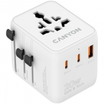 CANYON Travel Adapter OnTour 20 EU/UK/US/AUS 20W&nbsp; White