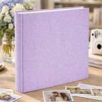 Albumas GED DBCL50 LINENLAVENDER 29x32/100psl | kreminiai lapai | lipdukai/kampučiai | knyginio ri&scaron;imo | max 10x15 400