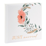 Nuotraukų Albumas - GOLDBUCH 08003 30x31cm 60 Puslapių Baltos Lapas &bdquo;Just Married&ldquo;