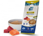 FARMINA N and D Ocean Cat Cream with Salmon and Tuna adult box &ndash; skanėstas suaugusiai katei &ndash; 4x15g