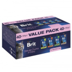 BRIT Premium by Nature Value pack Sterilised Box - &scaron;lapias kačių maistas - 40x100g