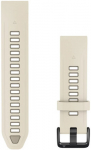 Garmin watch strap QuickFit 20mm fenix 9 Pro, cream/french grey