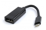 GEMBIRD A-CM-DPF-01 USB-C to DisplayPort adapter black