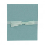Albumas GOLDBUCH 68507 Leporello Bella Vista aqua 16x19 cm žalsvos spalvos | kampučiai/lipdukai | max 13x18 10 | juodi lapai [V]