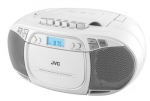 JVC RC-E451W CD grotuvas Ne&scaron;iojamas kompaktinių diskų grotuvas Balta