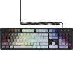 LORGAR Gaming Keyboard Azar 514 Wired White EN