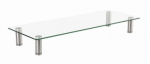 Gembird MS-TABLE-GM-01 stiklinis monitoriaus stovas, vidutinio dydžio