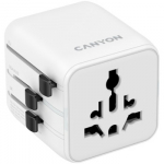 CANYON Travel Adapter OnTour One EU/UK/US/AUS White