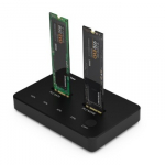 Stotis / Replikatorius 2x M.2 NVME+SATA SSD iki 10Gbps
