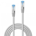 Tinklo Kabelis - LINDY Cat.6A S/FTP LSZH Tinklo Kabelis, RJ45, M/M, 500MHz, 1 m, Pilkas