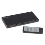 HDMI Komutatorius - 4x4 4K UHD 30Hz, HDMI 1.4a, EDID Valdymas