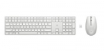 Keyboard and mouse combo set 650 Wireless White 4R016AA#ABB