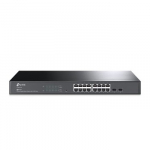 TP-Link JetStream TL-SG2218 tinklo komutatorius Valdomas L2/L2+ Gigabit Ethernet (10/100/1000) 1U Juoda