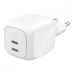 Charger 50W PD PPS 2xUSB-C GaN white