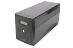 DIGITUS Line-Interactive UPS 2000VA/1200W 12V/9Ah x2 battery 4x CEE 7/7 AVR USB RS232 RJ11/45 LCD display
