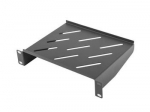 LANBERG AK-1012-B fixed shelf 10 310mm 1U/254x180mm max load capacity up to 20kg black