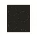 Simfer | Hob | H4.030.DECSP | Vitroceramic | Number of burners/cooking zones 3 | Touch | Black