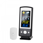 Mesko | MS 1177 | Black | Colorful Digital Display | Weather station