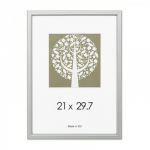 Rėmelis 21x30 plast 1303033 Aura sidabrinis | 14mm