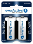 BATTERIES LR20/D PRO AL KALINE BLISTER 2 PCS