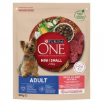 PURINA One Mini Adult Beef, Rice - sausas maistas &scaron;unims - 800 g