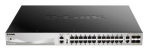 D-Link | Switch | DGS-3130-30PS | Managed L2+ | Rack mountable | Gigabit Ethernet (copper) ports quantity 24 | 10 Gbps (RJ-45) ports quantity 2 | SFP+ ports quantity 4 | Power over Ethernet (PoE) ports quantity 24 | Power supply type Optional Redundant