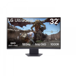 LG 32GS60QC | 32" | VA | QHD | 16:9 | 180Hz | 1 ms | 2560 x 1440 pixels | 300 cd/m&sup2; | HDMIx2