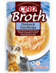 INABA Ciao Broth Chicken and Tuna - skanėstas katėms - 40g