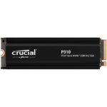 CRUCIAL P310 4TB PCIe Gen4 2280 NVMe M.2 SSD with heatsink