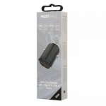 Car charger USB-A, USB-C 38W by Musthavz Black