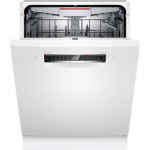 Bosch Dishwasher | SMU4HVW72S | Built-in | Width 60 cm | Number of place settings 13 | Number of programs 6 | Energy efficiency class E | Display | White
